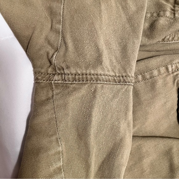 100% cotton army green pull-on pants - Picture 6 of 6